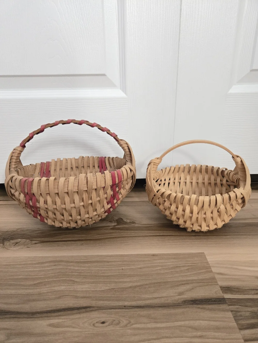 Vintage Handmade Gods Eye Egg Baskets